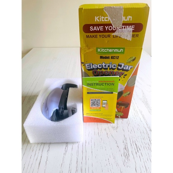 NEW Kitchenmuh Electric Jar Opener Model KC12 Arthritis Friendly Hands Free - Picture 7 of 7